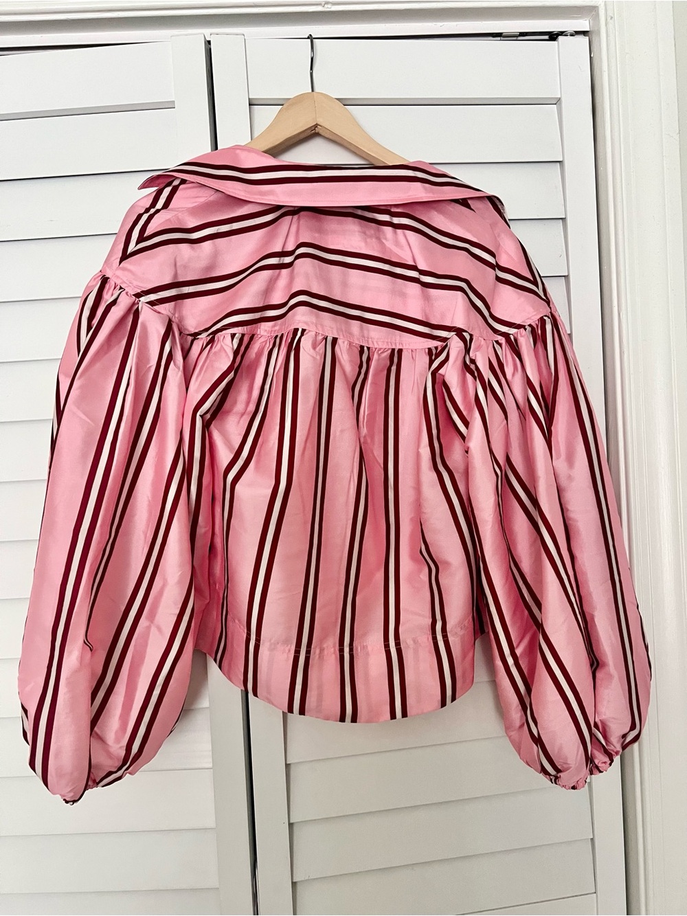 NWT Anthropologie Puff Sleeve Top - Picture 3 of 5
